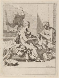 Die Heilige Familie mit der Heiligen Elisabeth und dem Heiligen Johannes dem Täufer