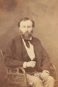 Porträt von Gustave Moreau 1826-1898, 1874 von Éliza de Romilly