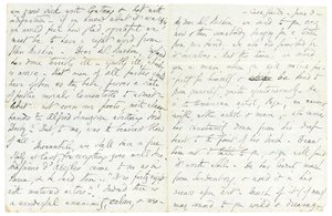 Autographenbrief an John Ruskin, Casa Giudi, Florenz, 3. Juni 1859 von Elizabeth Browning