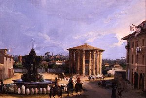 Der Tempel der Vesta, Rom