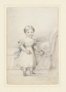 Prinzessin Victoria mit einem Ball, 1822