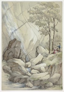 Powerscourt-Wasserfall von Elizabeth Murray