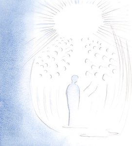 Christus kam in Herrlichkeit zu meiner Seele, mit den lieben Heiligen, die in seiner Gegenwart leben von Elizabeth Wang
