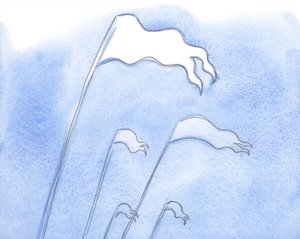 Christus triumphiert durch das Wirken seiner Gnade in der reuigen Seele, die nun wie ein helles Banner leuchtet