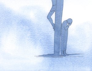 Christus hob meine Seele im Gebet, als ich mich an ihn hielt, den Gekreuzigten, vereint durch Wunden, leidend als eins von Elizabeth Wang