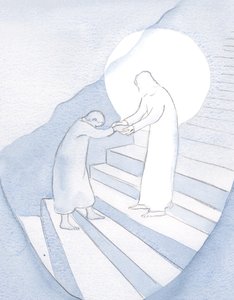 Jedes kleine vertrauensvolle Gebet ermöglicht es Christus, uns weiter den Heiligen Berg hinaufzuführen. Aber er zieht uns nicht ohne unsere Zustimmung von Elizabeth Wang