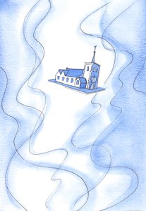 Gottes Heiligkeit ist so groß, dass sie auf einmal unsere Kirche erfüllt und gleichzeitig das ganze Gebäude in unsichtbares Licht und Feuer hüllt.