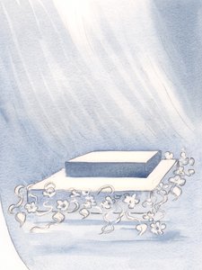Er stellte einen Altar in mein Herz, auf dem ich meinen Willen opfern konnte, um Seinen Willen zu tun (egal zu welchem Preis) aus Liebe zu Ihm