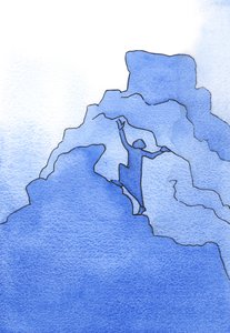 Im geistlichen Leben müssen alle, die aufhören zu klettern und sich entscheiden, dort zu bleiben, wo sie sind, den Aufstieg nach dem Tod noch vollenden, wenn sie in den Himmel eintreten wollen. von Elizabeth Wang