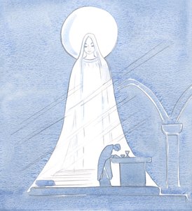 Jesus ist wirklich Marias Sohn; alles, was er in seiner heiligen Menschheit hat, kommt von seiner heiligen Mutter, 2000