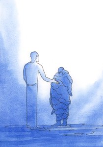Wie arme Bettler brauchen wir die Hilfe Christi, der beim Vater für uns eintritt, wann immer wir in seinem Namen beten