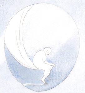 Unsere kleinen Fehler sind wie die Staubkörner, die wir nach einer Reise von unseren Füßen bürsten, während wir in Gottes Umarmung sitzen