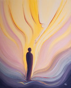 Der Heilige Geist ist wie Feuer vom Himmel, das uns seine Liebe, Reinheit, Weisheit und Kraft bringt. von Elizabeth Wang