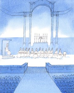 Der Herr sagte mir, dass die Bischöfe, die sich zu einer besonderen Jubiläumsfeier versammelt hatten, ein beeindruckendes Bild der bischöflichen Macht darstellten, 2005