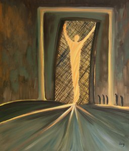 Das Opfer Jesu hat einen lebendigen Durchgang durch den Vorhang zum Allerheiligsten geschaffen, zum Licht Gottes, damit wir in den Himmel eintreten können