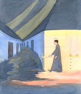 Es gibt Priester in großer moralischer Gefahr, die unsere Gebete brauchen, 2005 von Elizabeth Wang