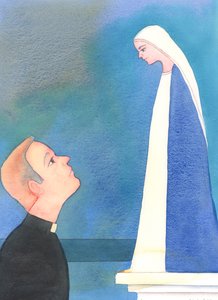 Jeder Priester kann sich vertrauensvoll an Unsere Liebe Frau wenden, da sie ein besonderes Interesse an seinen Hoffnungen, Freuden, Ängsten und Sorgen hat