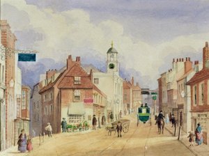 Croydon High Street, ca. 1850-55