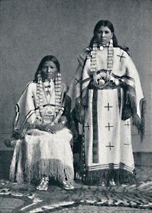 Nordamerikanische Indianer, 1912 von Elliott and Fry