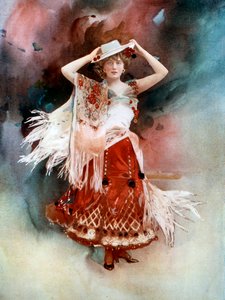 Evie Greene in Kitty Grey, ca. 1902