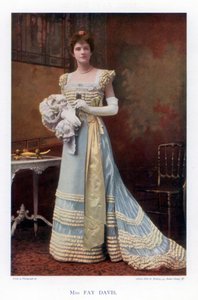 Fay Davis, amerikanische Bühnenschauspielerin, 1901