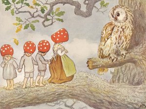 Tomtebobarnen - Eulenmutter