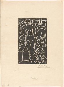 Bauer und Bäuerin von Else Berg (signed by artist)