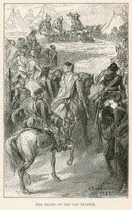 Der Tod des alten Trappers (Gravur)