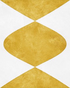 Elegante Goldene Form