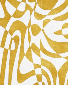Goldener Organischer Fluss
