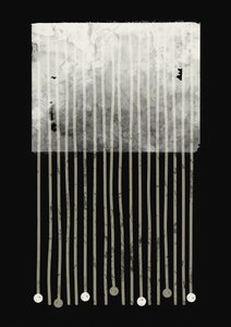 Minimalistische Linien Tropfen