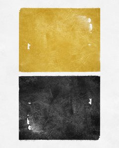 Moderner Gold Schwarz Kontrast