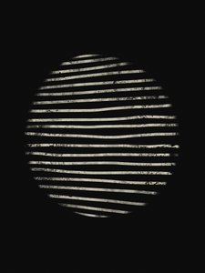 Gestreifter Kreis Schatten