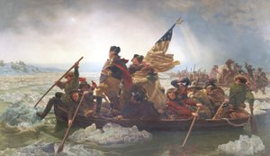 Washington überquert den Delaware; Weihnachten 1776