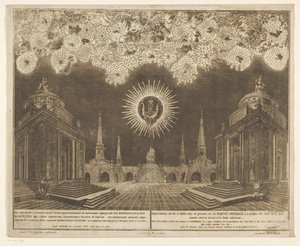 Feuerwerk in Moskau zur Feier des Endes des Russisch-Türkischen Krieges, 1775 (Akt IV)