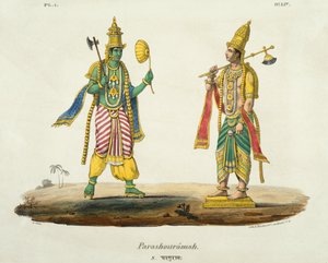 Parashurama, graviert von de Marlet und du Bouloi