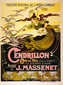 Cendrillon (Aschenputtel), Märchenoper von Jules Massenet, 1899 von Emil Bertrand
