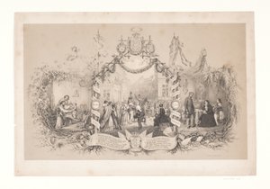 Gedenkblatt zur Heimkehr der Truppen nach dem Krieg 1848-1850