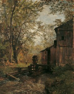 Die Gosaumühle bei Ischl von Emil Jakob Schindler