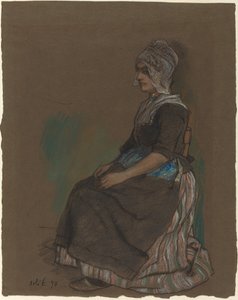 Volendamer Mädchen in Tracht