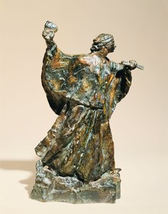 Bildhauerin bei der Arbeit; Femme Sculpteur au Travail, 1906 von Emile Antoine Bourdelle