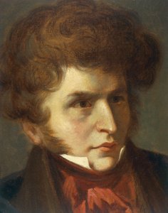 Frankreich, La-Cote-Saint-Andre, Porträt von Hector Berlioz