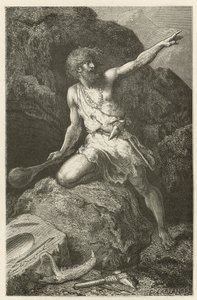 Der Mensch in der Zeit des polierten Steins von Emile Antoine Bayard