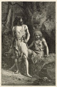 Der Mensch in der Rentierzeit von Emile Antoine Bayard