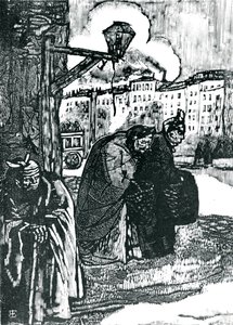 Illustration für Gedichte von Charles Baudelaire (1821-67)