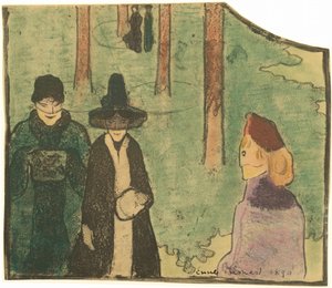 Im Wald von Emile Bernard