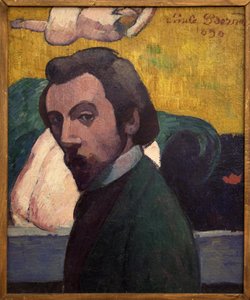 Selbstporträt. Gemälde von Emile Bernard (1868-1941). von Emile Bernard