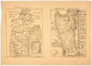 Sankt Lukas von Emile Bernard