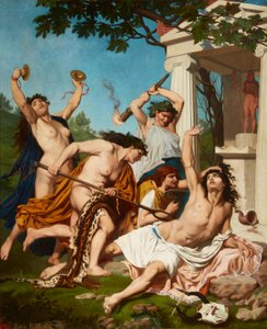 Der Tod des Orpheus, von Emile Jean Baptiste Philippe Bin von Emile Bin