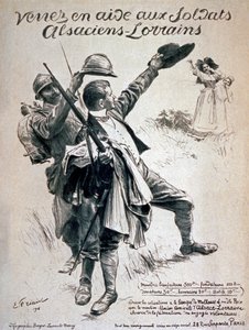 Kommen Sie den Soldaten des Elsass und Lothringen zu Hilfe, 1916